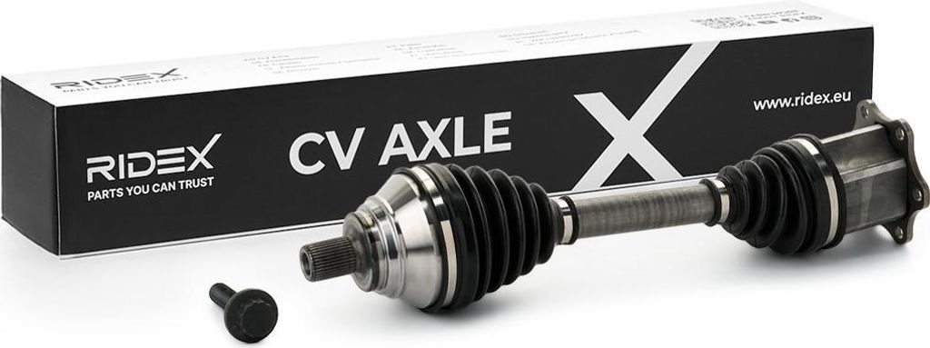 RIDEX 13D0926 Antriebswelle Vorne Links für VW Golf VII Schrägheck (5G1, BQ1, BE1, BE2) Golf VII Variant (BA5, BV5) Golf Sportsvan (AM1, AN1) Eos