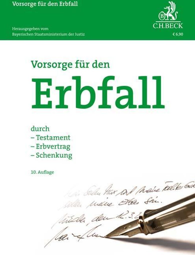 Vorsorge für den Erbfall