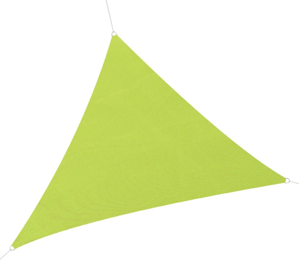 Aga Bâche d'ombrage 3,6x3,6x3,6 m Vert clair Image du produit 