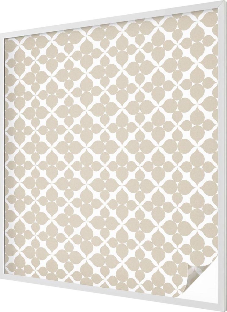 Buntglas Fensterfolie – 116x100 cm – Stained-Glass Design – blickdichte dekorative Sichtschutzfolie – selbstklebend, UV-Schutz – Geometri...