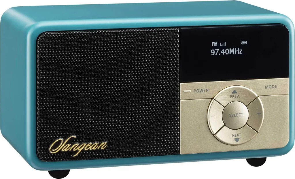 Sangean DDR-7X vert : Le son puissant et clair pour radio FM sans grésillements