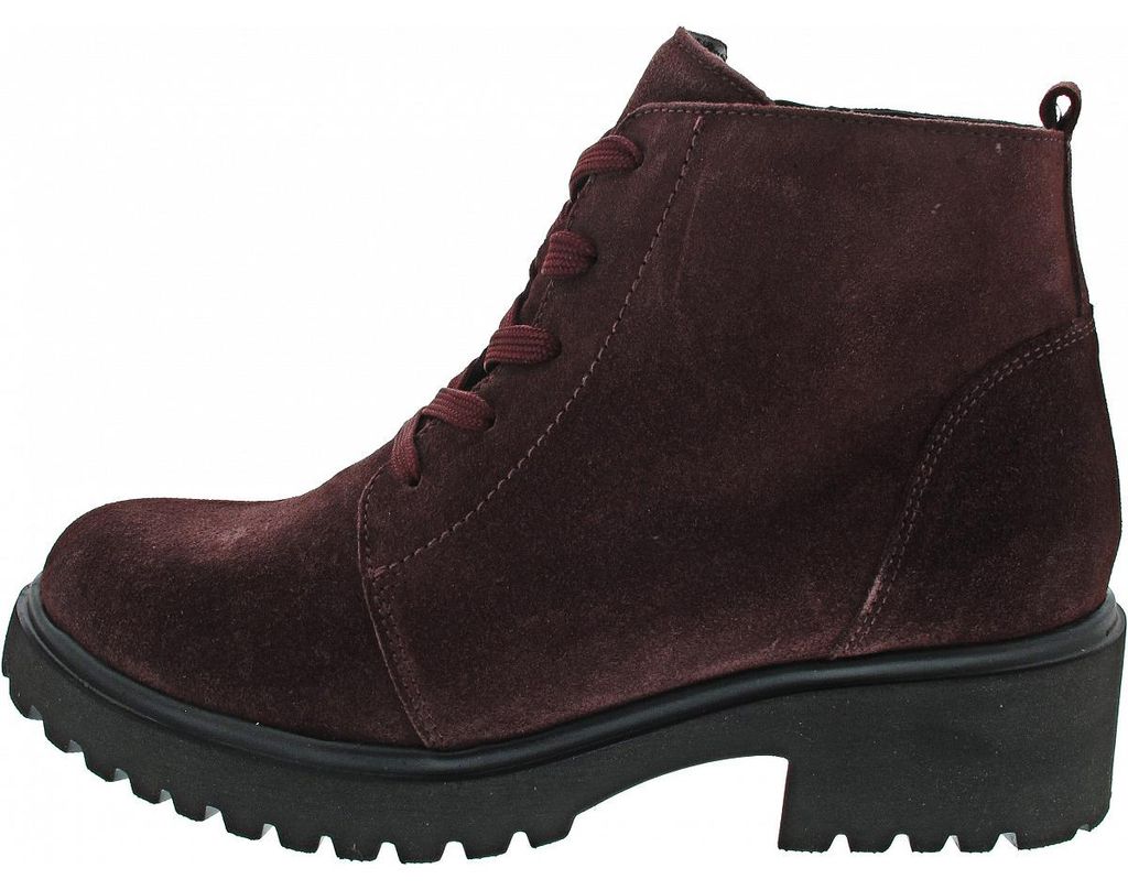 Waldläufer H-Luise Schnürstiefelette Violett in Gr. 40.5