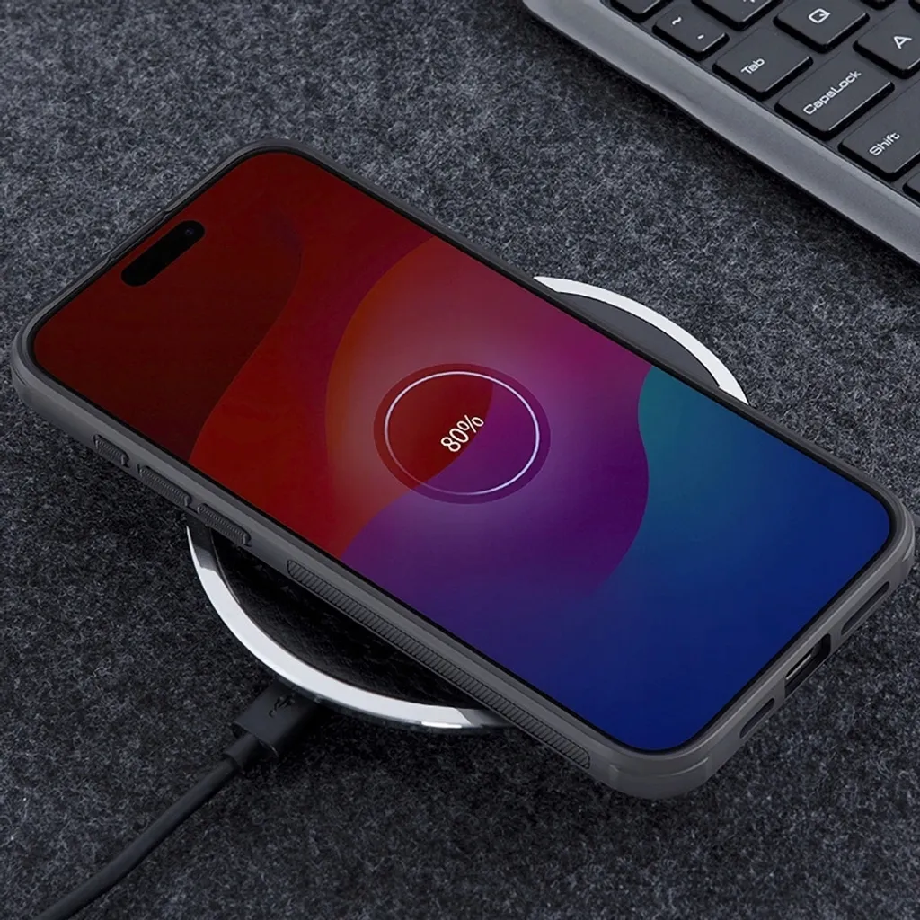 Custodia Nillkin iPhone 15 Pro Nero - Design Professionale e Sicuro - 13
