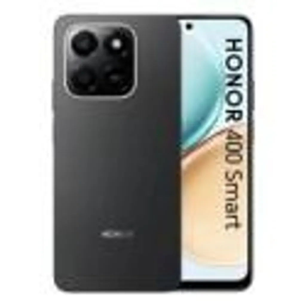 Smartphone HONOR 400 Smart 128 Go Noir - Téléphone Double SIM Android - 6