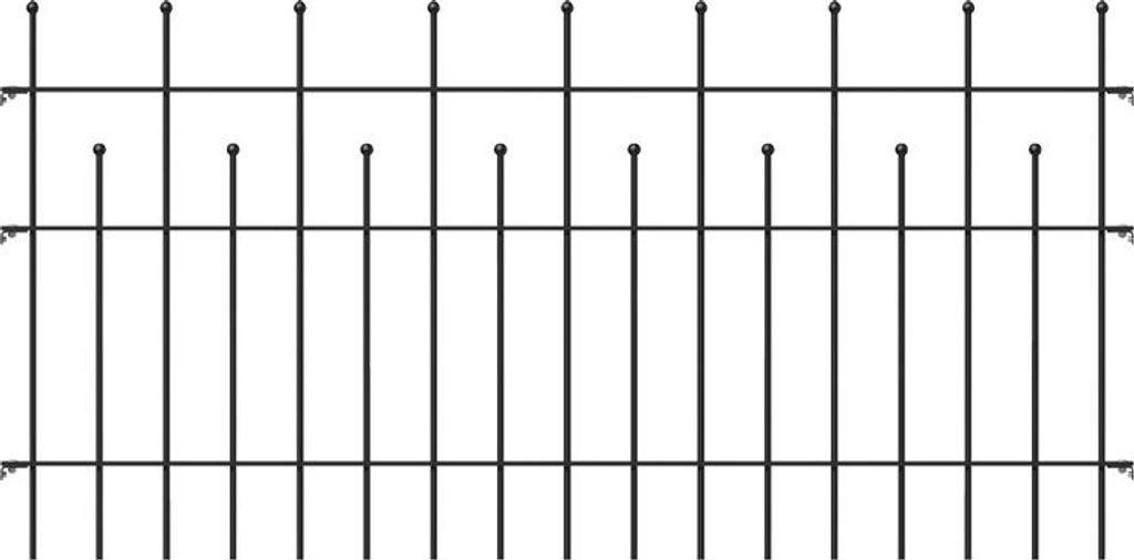 Zaunsystem Madrid Zaunfeld-anthrazit metallic-735 mm-2.000 mm
