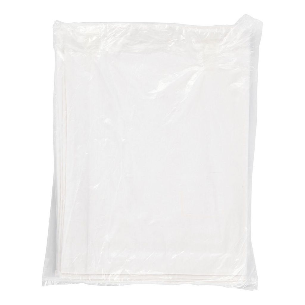 Creativ Company Trotücher weiß mit Hängsschleife, 5st.