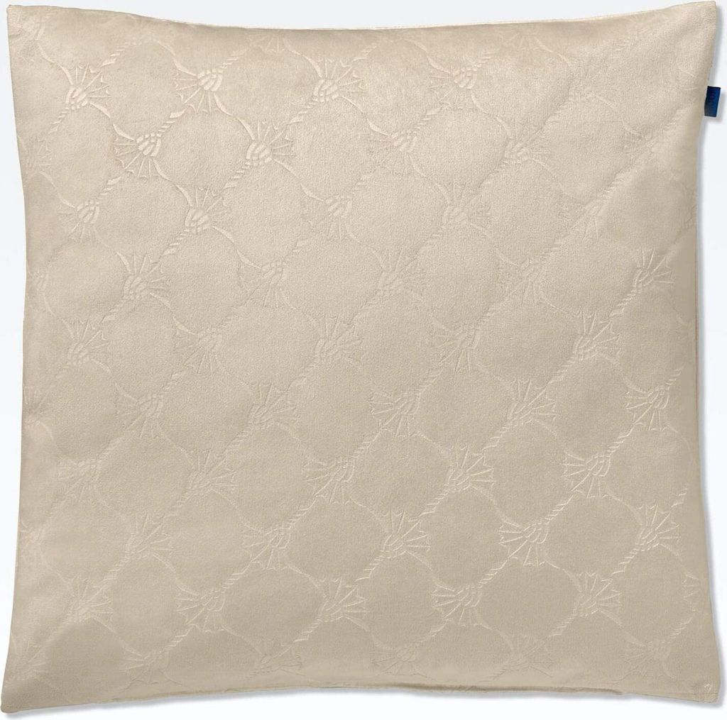 JOOP! Emboss beige Zierkissenhülle - Größe 48x48 cm