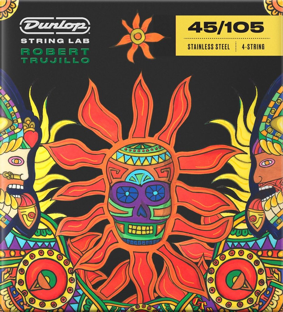 Dunlop RTS45105 String Lab Robert Trujillo Saiten für E-Bass