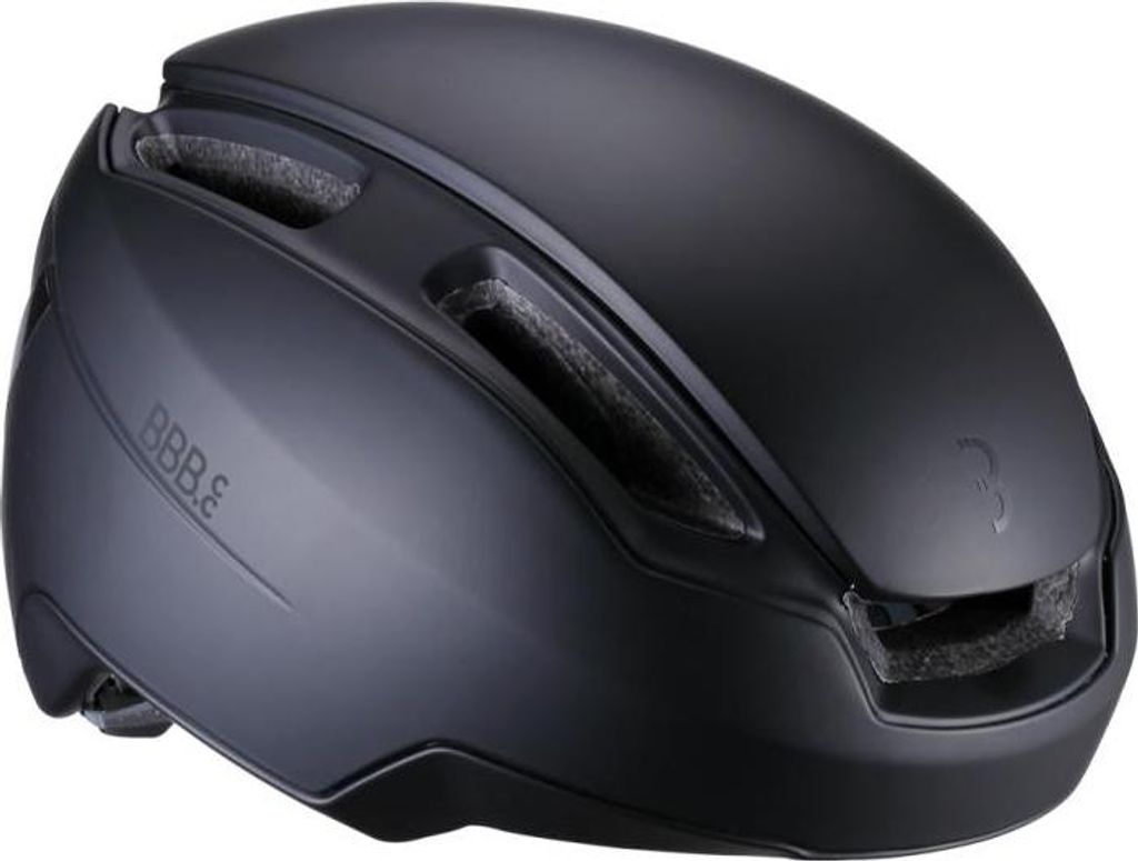 BBB Cycling Helm Indra Speed 45 M matt schwarz - sicherer E-Bike- und City-He...