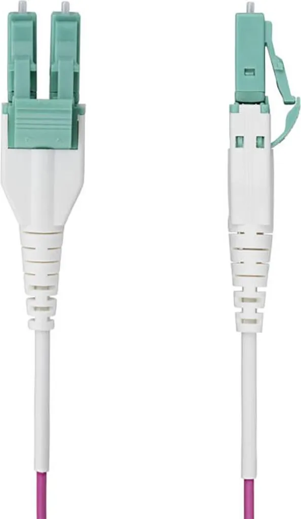 Cavo Patch Fibra OM4 5m LC LC Uniboot StarTech 100Gbps Viola - 3