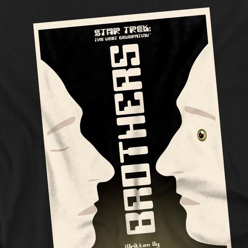 Star Trek - "The Next Generation Season 4 Episode 3" T-Shirt für Herren/Damen Uni TV9940 (S) (Schwarz)