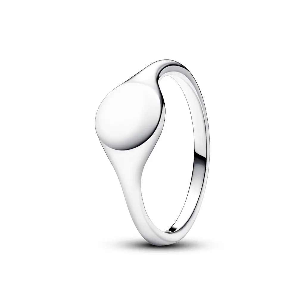 Pandora Anneau Sceau Gravé 193093C00 - Bague Chevalière Femme Taille 54