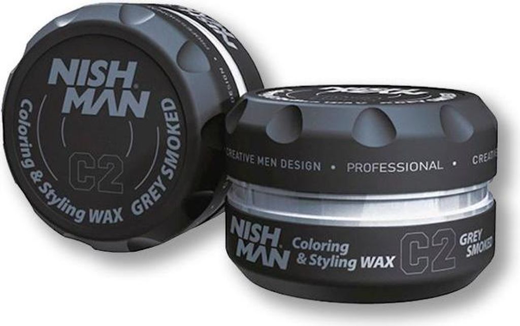 Vosk na vlasy Nishman C2 grey smoked 100g Obrázok produktu 