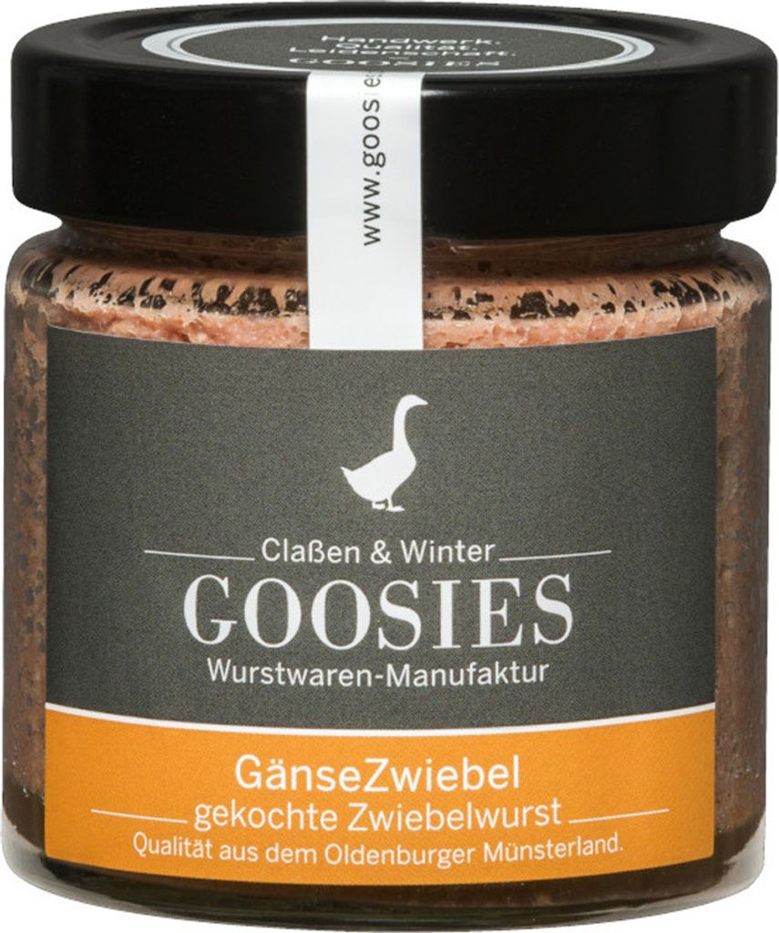 Gänse Zwiebelwurst Produktbild 