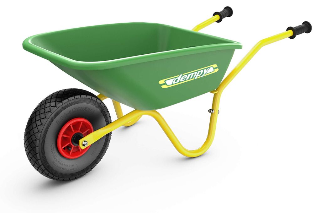 BERG Dempy Schubkarre für Kinder bis 40 kg mit Kugellagern