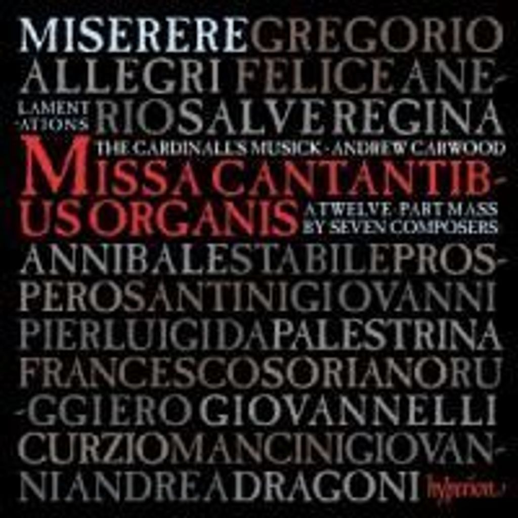 Missa Cantantibus Organis (16.Jh.)