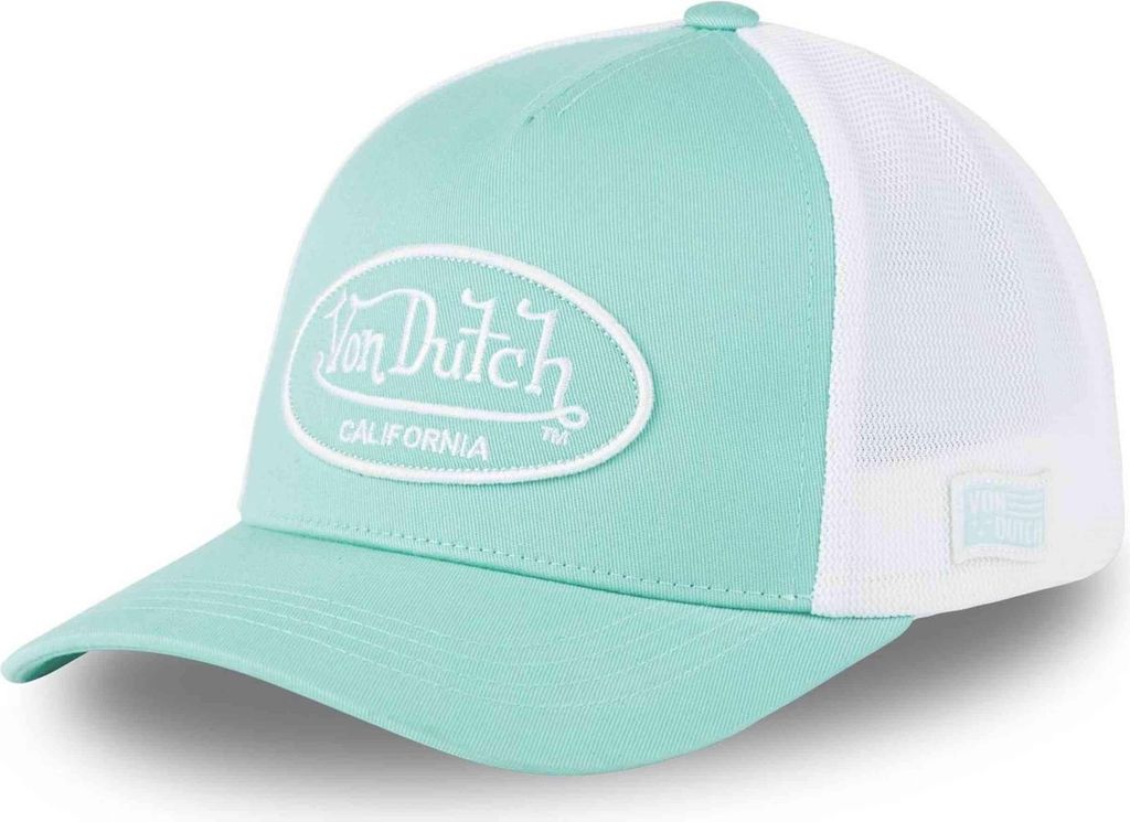 Von Dutch Originals Trucker Cap Lof türkis/white Produktbild 