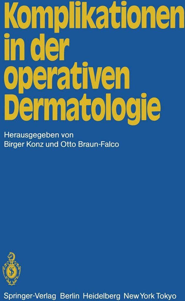 Komplikationen in der operativen Dermatologie