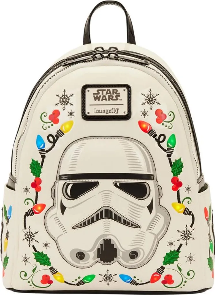 Loungefly Star Wars Mini sac à dos Stormtrooper Holiday Disney WDBK2688