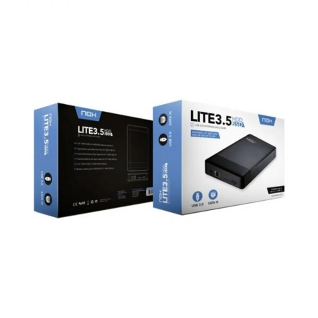 Récupérez vos Données avec le Boîtier Disque Dur 3,5 NOX NXLITEHDD35 USB