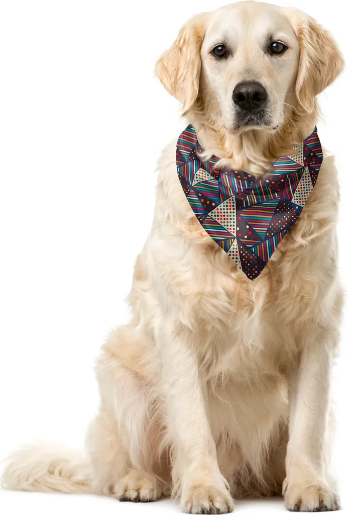 Bandana ABAKUHAUS per Cani e Gatti | Foulard Triangolare 40x40 cm