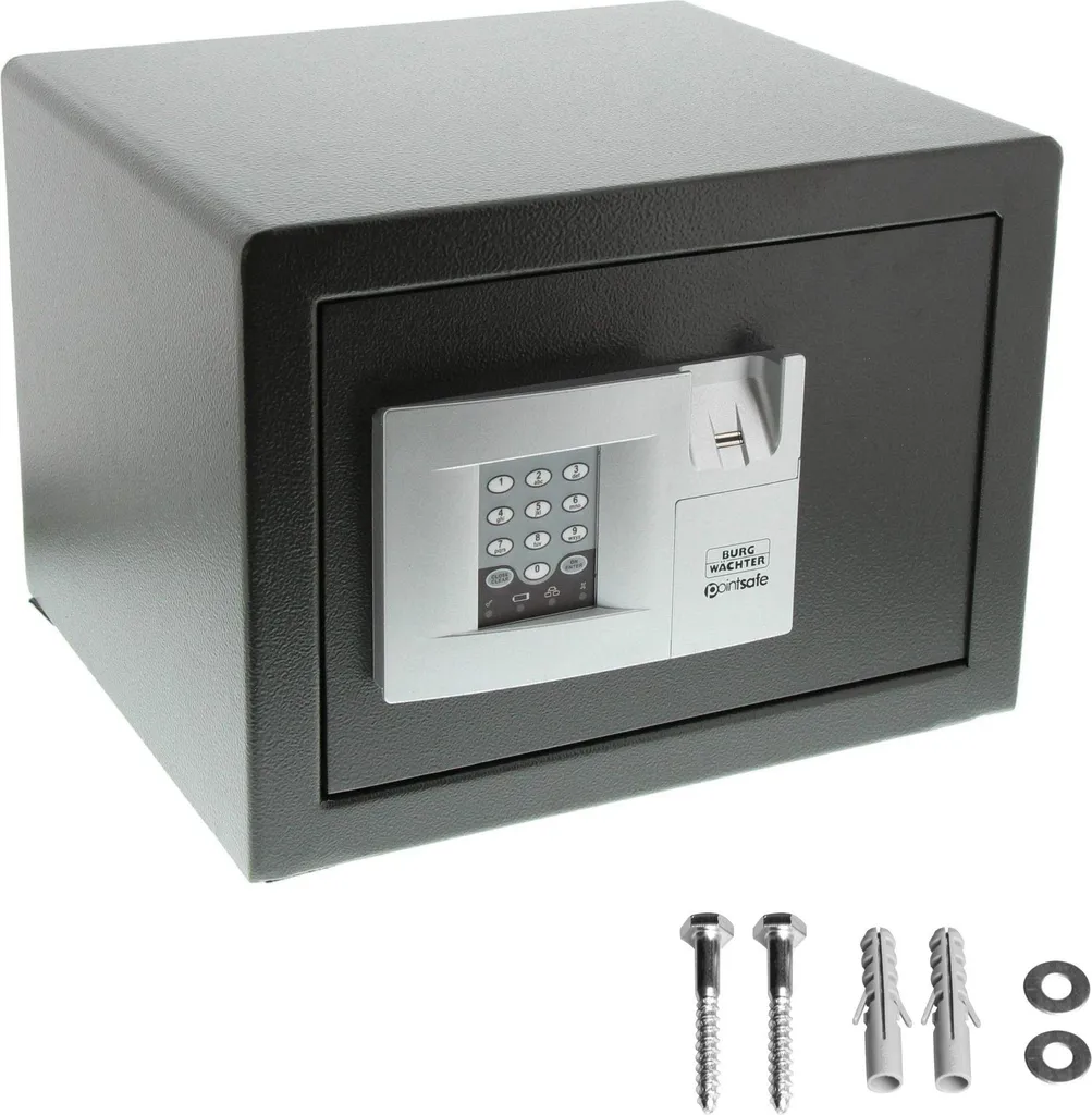 PointSafe P2 E FS Coffre-fort à lecteur biométrique et code de secours - 13