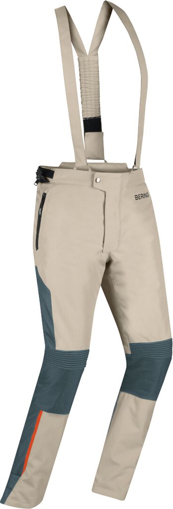 Bering Siberia wasserdichte Motorrad Textilhose, beige, 2XL