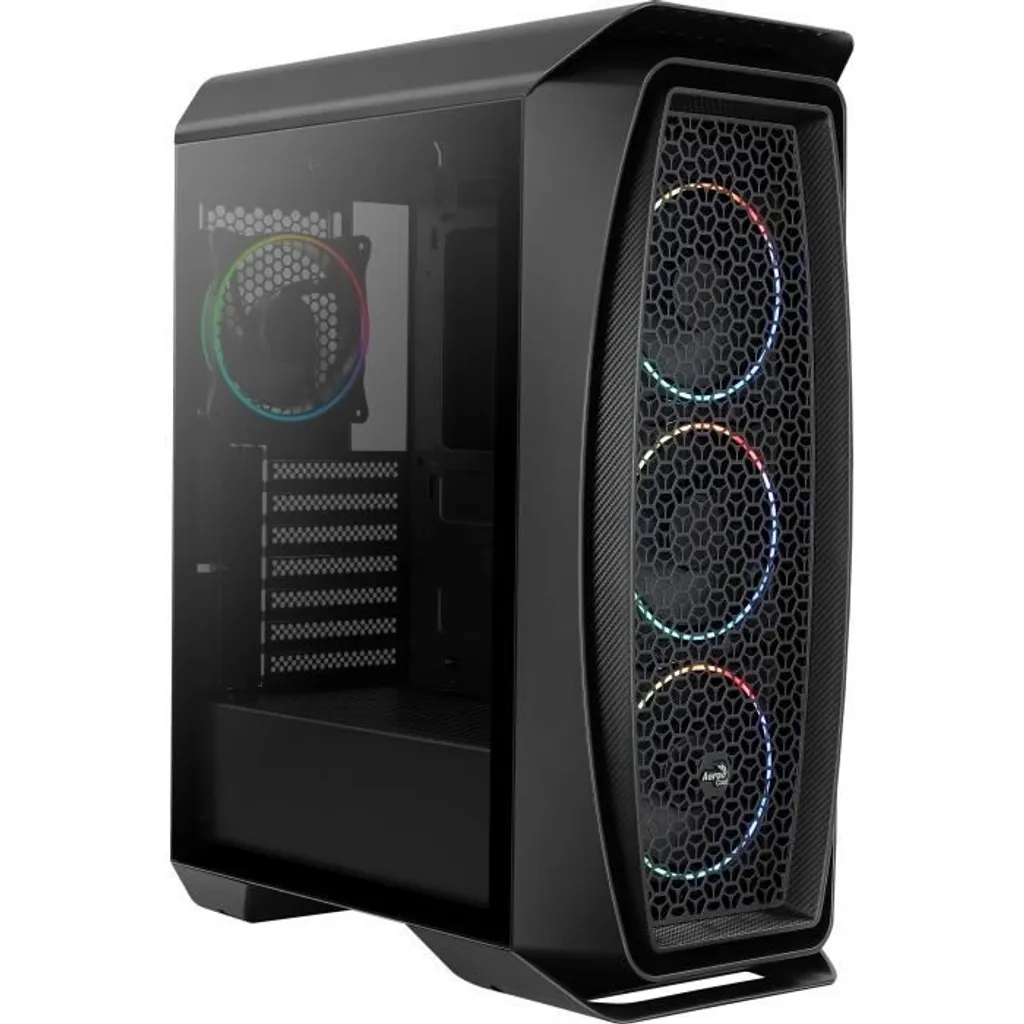 Case AEROCOOL One Eclipse Black: Airflow da Campioni e Vetro Temperato