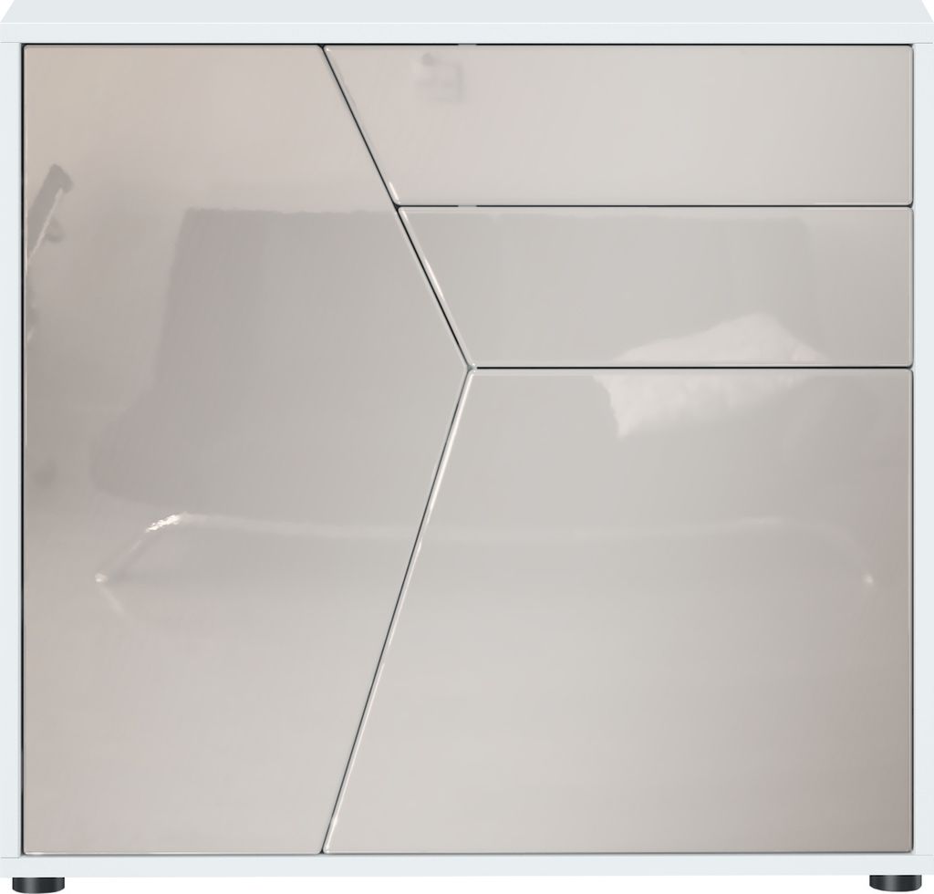 Vladon Sideboard Benny,  Germany, Kommode mit 2 Türen und 2 Produktbild 