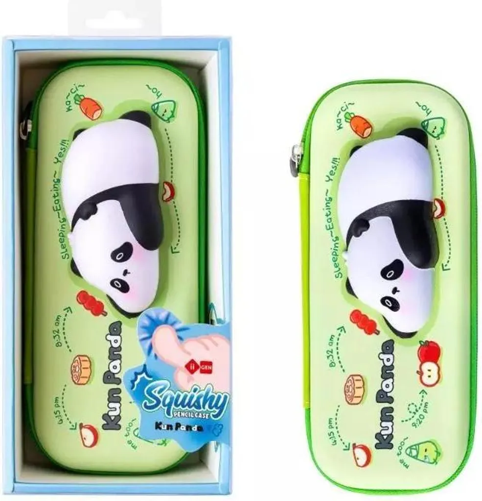 Trousse à crayons panda grand volume : finies les fournitures perdues