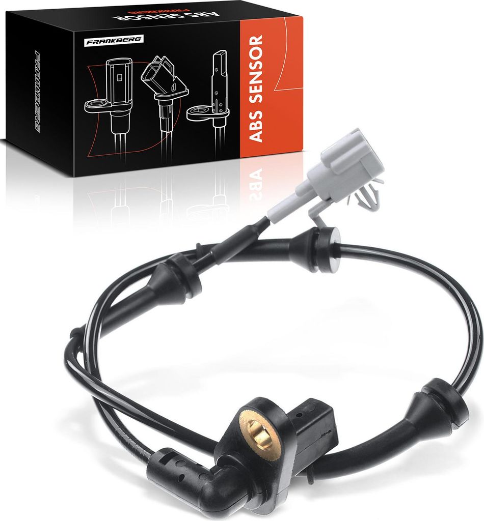 Frankberg 1x ABS Sensor Hinterachse rechts für Nissan X-Trail T30 2.0L 2.2L 2.5L 2001-2013