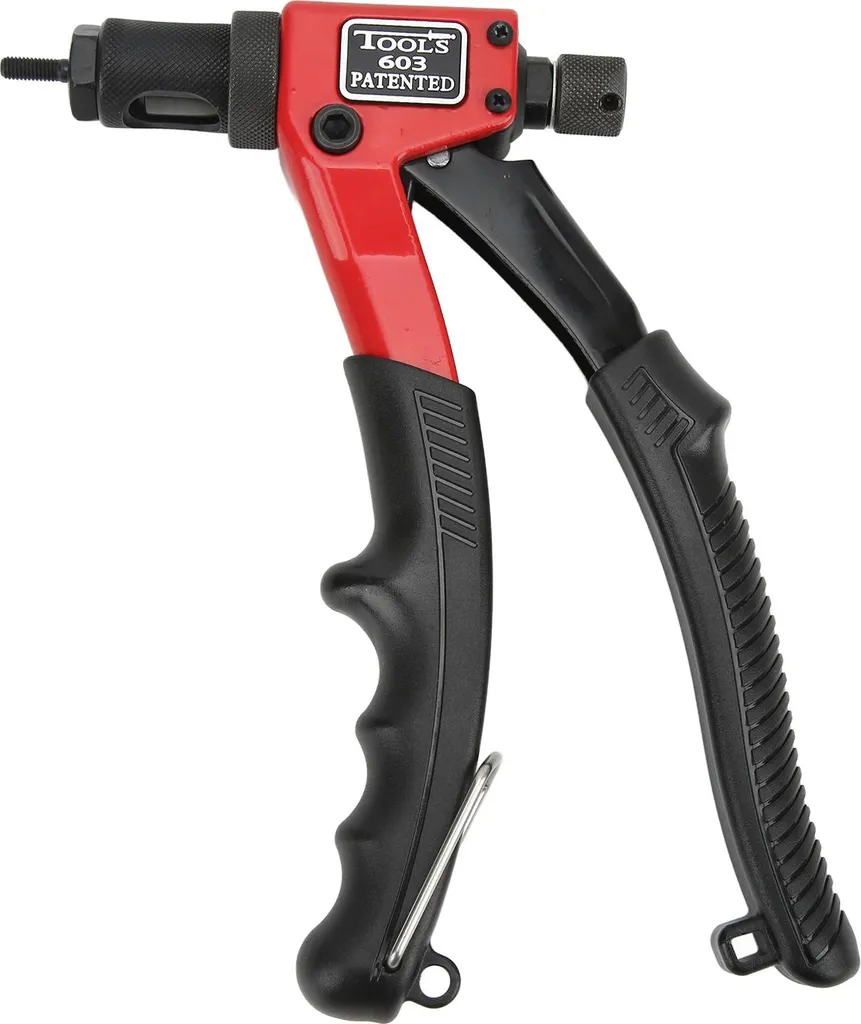 Pince à riveter manuelle avec 4 mandrins de filetage pour tôles fines