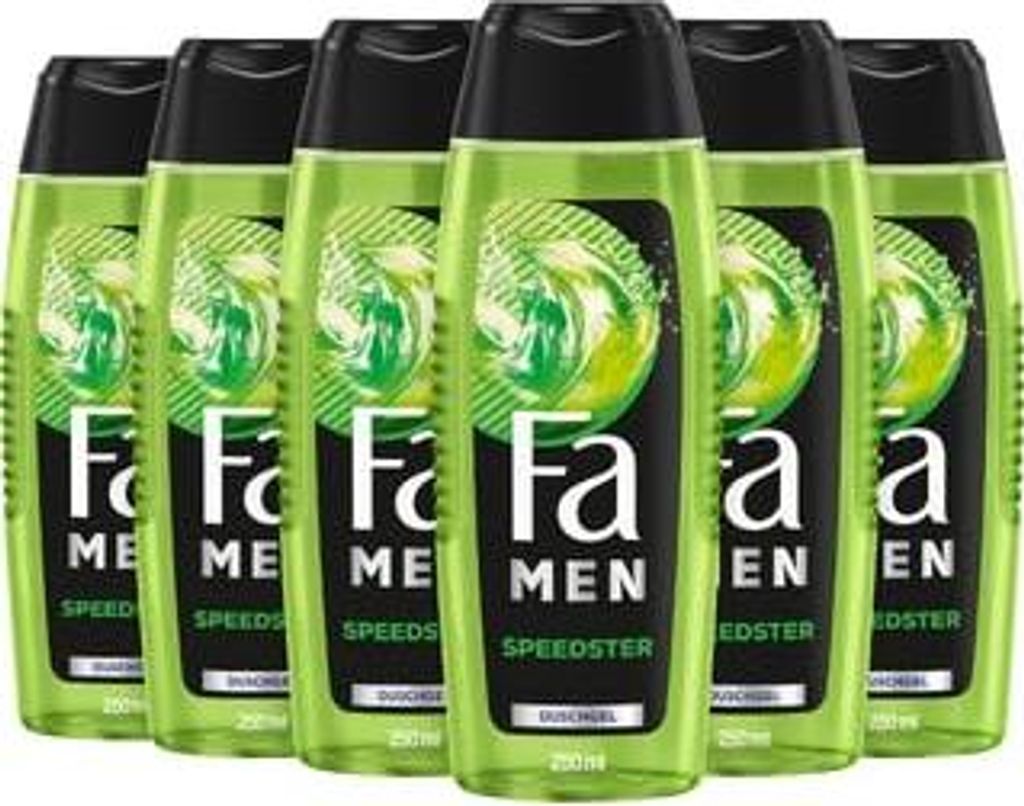 FA Duschgel 250 ml Men Speedster, 6x 250 ml Produktbild 