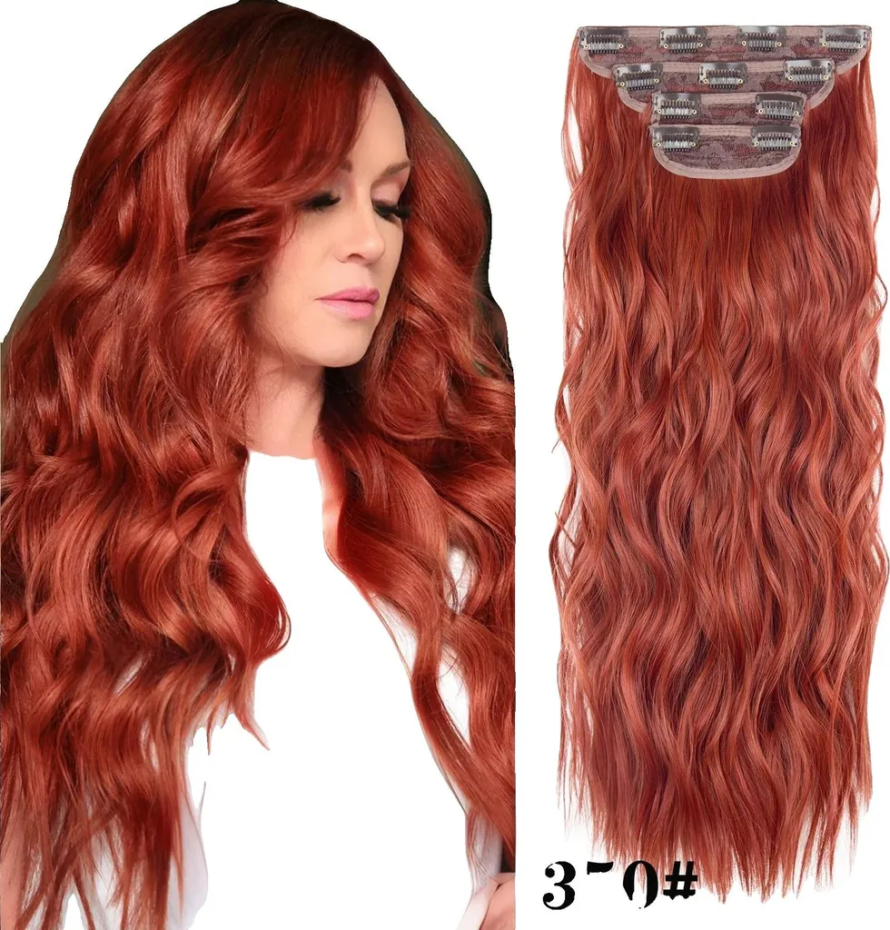 Acconciatura Sposa Extension Clip Rame 350 50cm Ondulate - Look Party