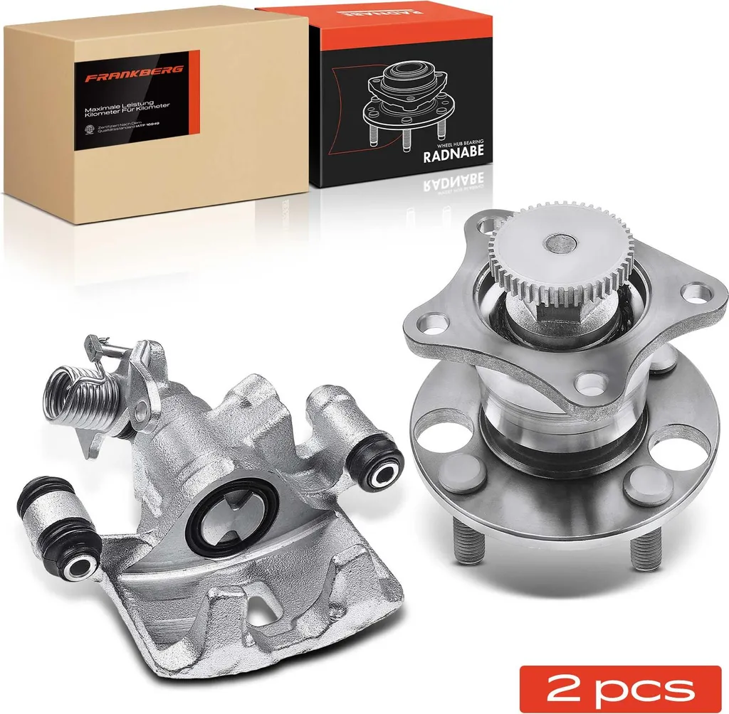 Étrier de frein et moyeu Frankberg pour Toyota Corolla Compact 1999-2002