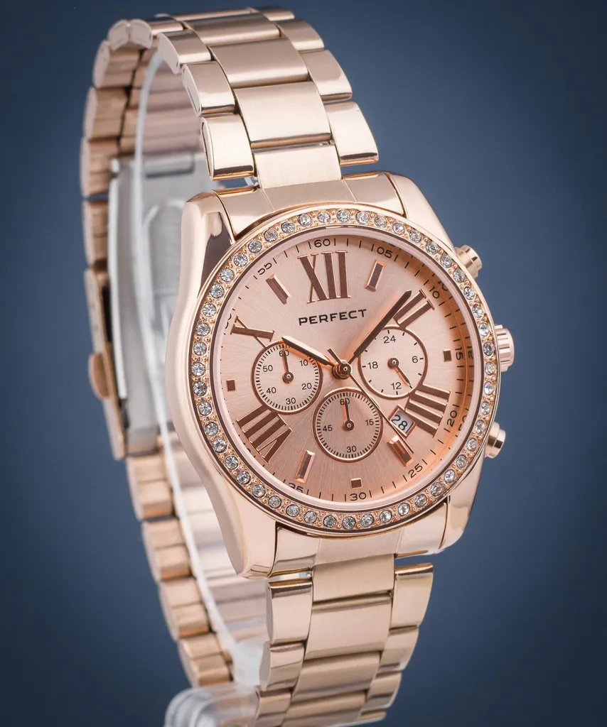 Montre pour femme Perfect Chronograph chic pour le travail et soirées