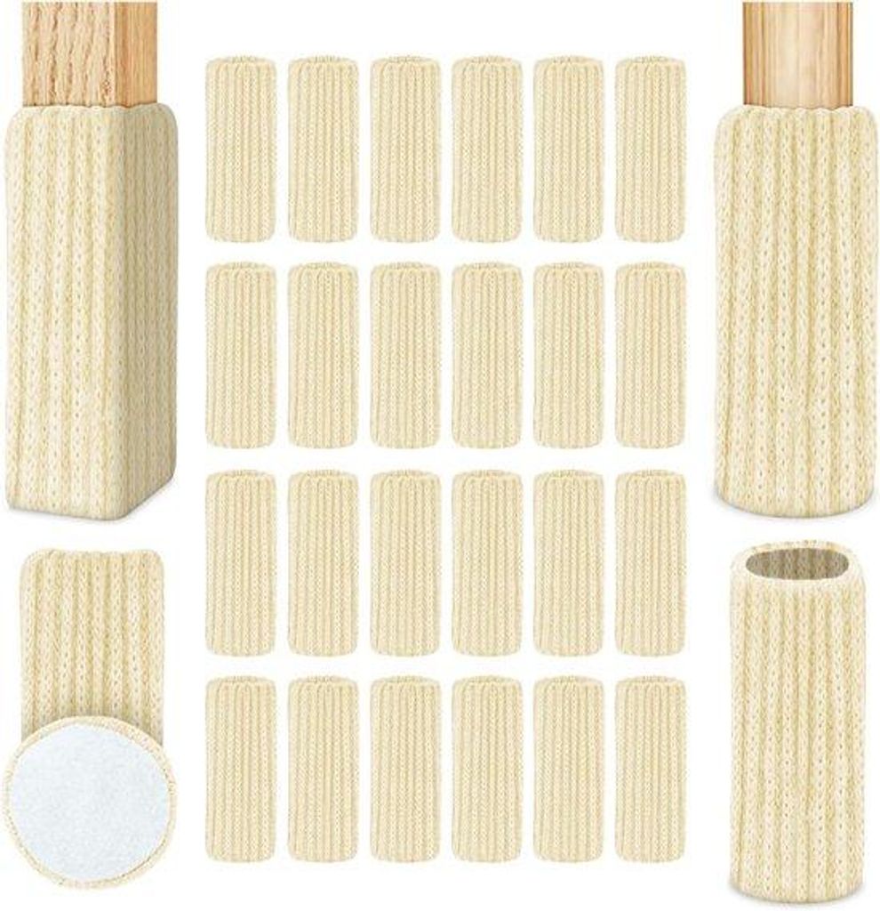 Famanu Stuhlsocken 24 Stück - Stuhlbeinsocken mit Produktbild 