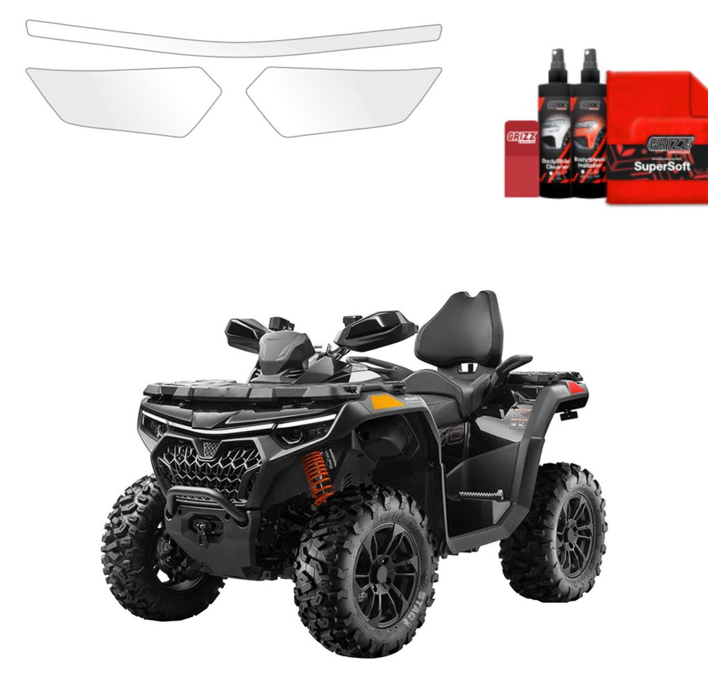 2in1 Schutzfolie Grizz Protector - CFMOTO CFORCE 1000 Touring