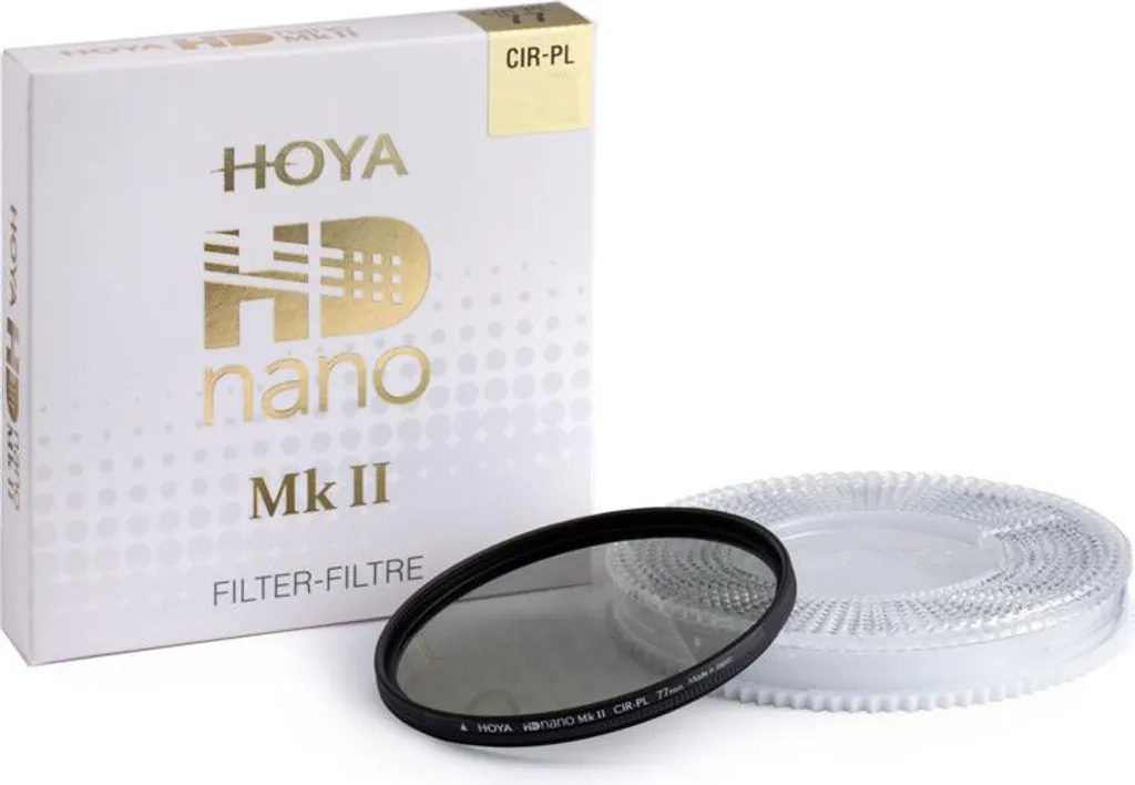 Filtre CPL 62mm HOYA HD Nano MkII Polarisant pour Objectif Photo Reflex