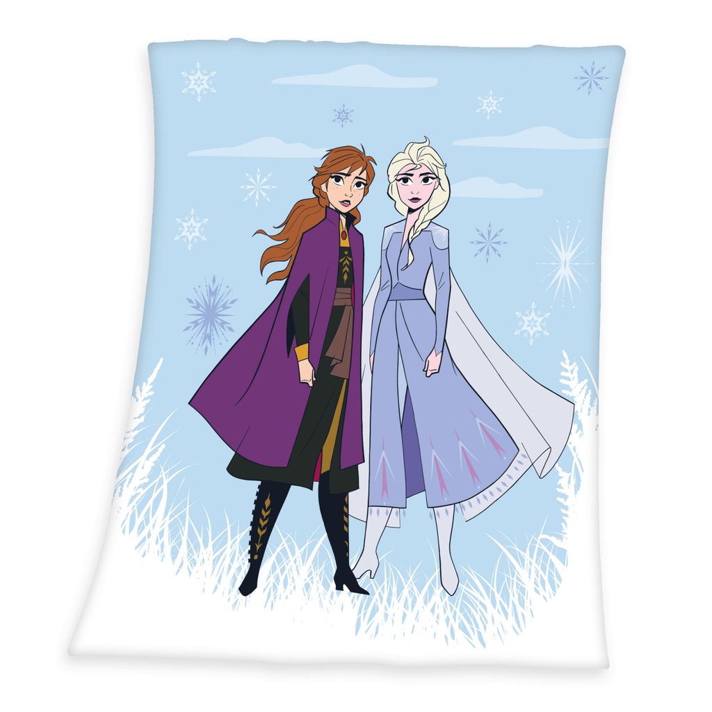 Coperta in pile Disney La Regina dei Ghiacci 2 / 130x160 cm Immagine del prodotto 