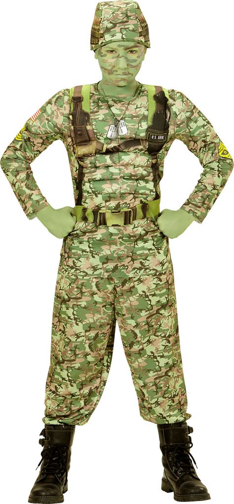 Power Army Soldat Kinderkostüm