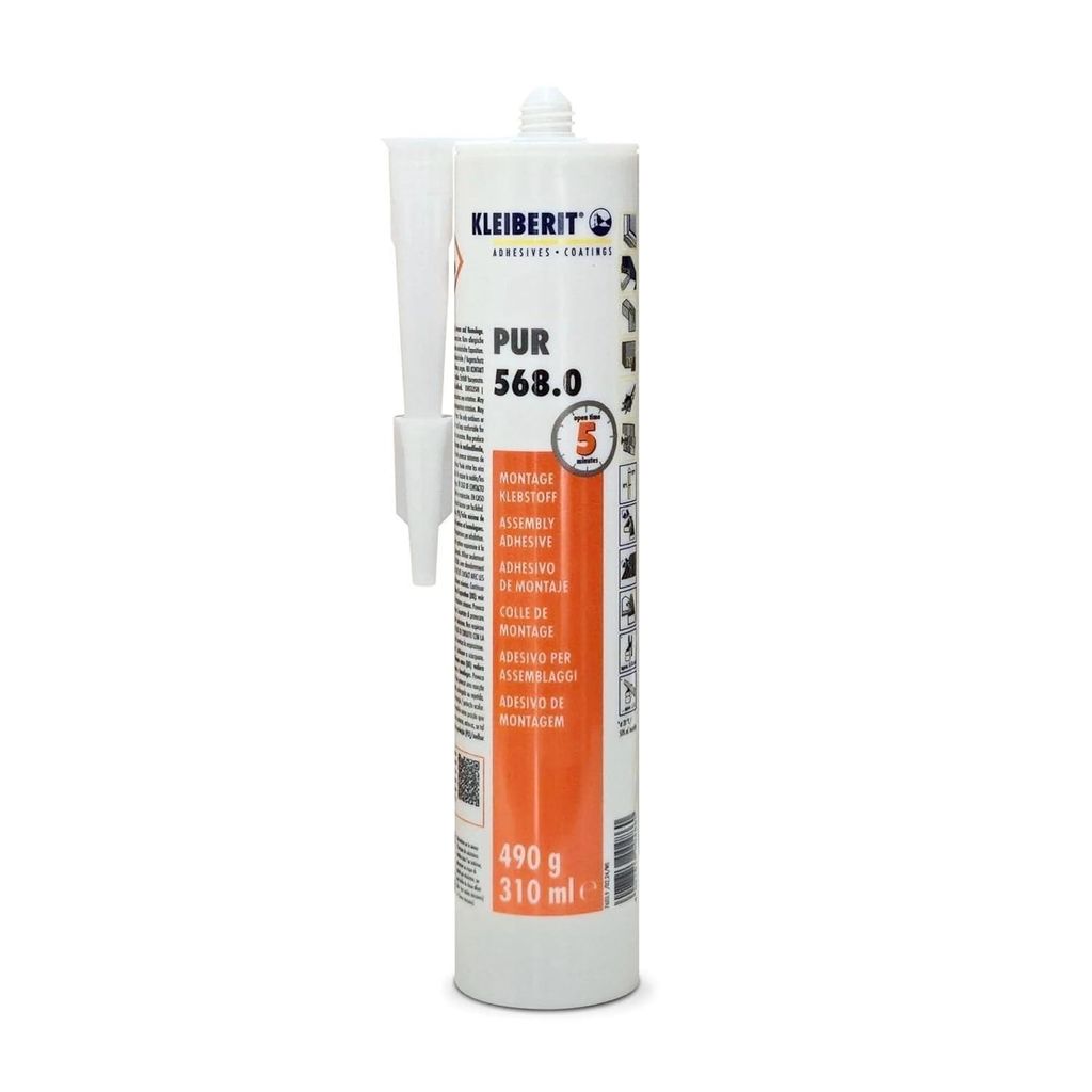 KLEIBERIT 568.0 Suprafort 490 g – 1K-PUR-Montageklebstoff Produktbild 