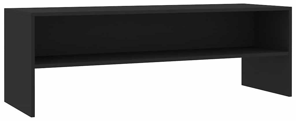 vidaXL Armoire TV noire 120x40x40 cm Bois composite Image du produit 
