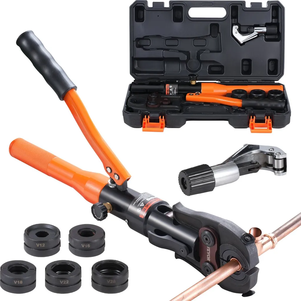 Pince à sertir hydraulique : fini les fuites sur vos tubes V12 à V28