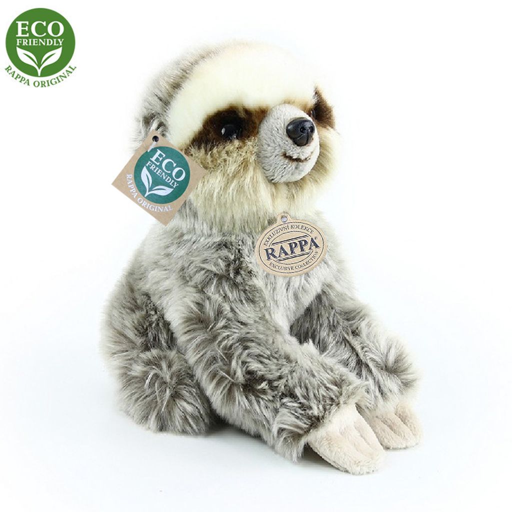 Plyšový lenochod sedící 18 cm ECO-FRIENDLY Obrázek produktu 