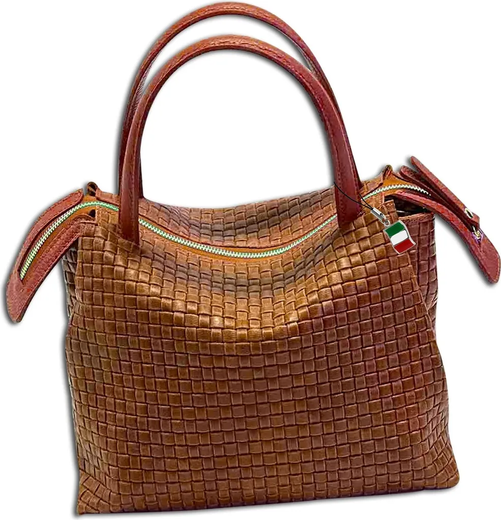 Sac à bandoulière en cuir marron Florence Femme OTF170C1 Chic et Robuste