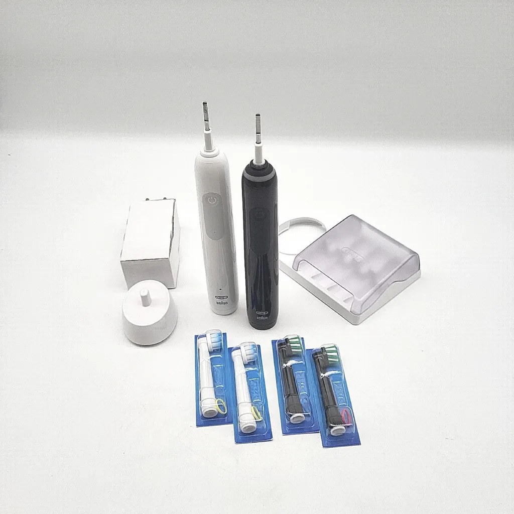 Double Brosse à Dents Électrique Oral-B Pro Series 3 - Pack Power Clean