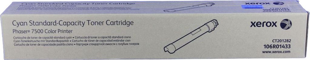 Xerox 106R01433 Tonerkartusche Cyan 9.600 Seiten für Xerox Phaser 7500