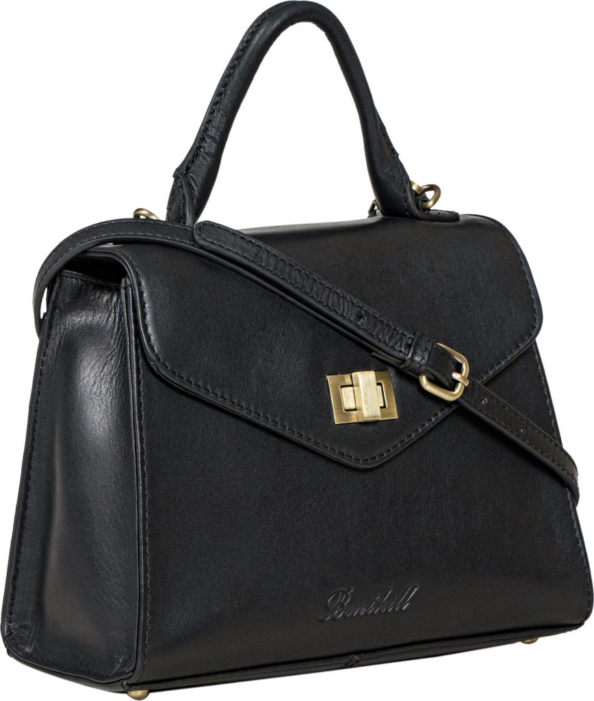 Benthill Handtasche Damen Leder Klein | Henkeltasche aus hochwertigem Rindsleder | Vintage Frauen Schultertasche | Frauen Tasche