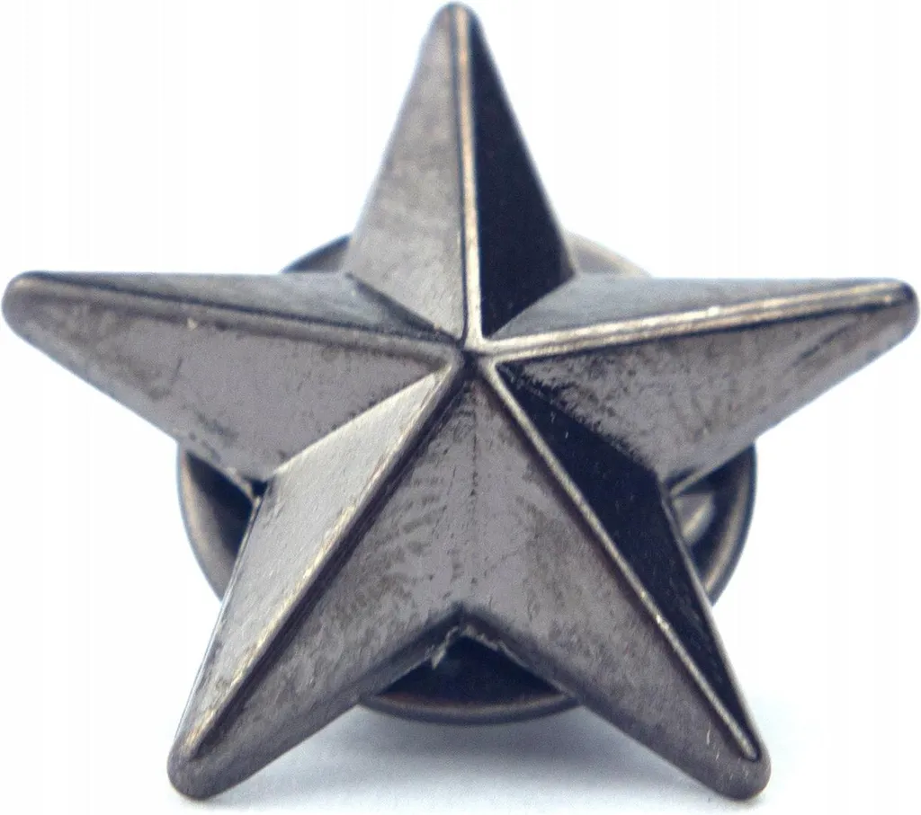PINETS Spilla Stella Argento - Decorazione Resistente per Abbigliamento